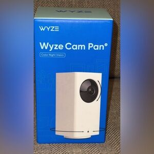 NWT Wyze Cam Pan 2 Security Camera in White with Night Vision SEALED